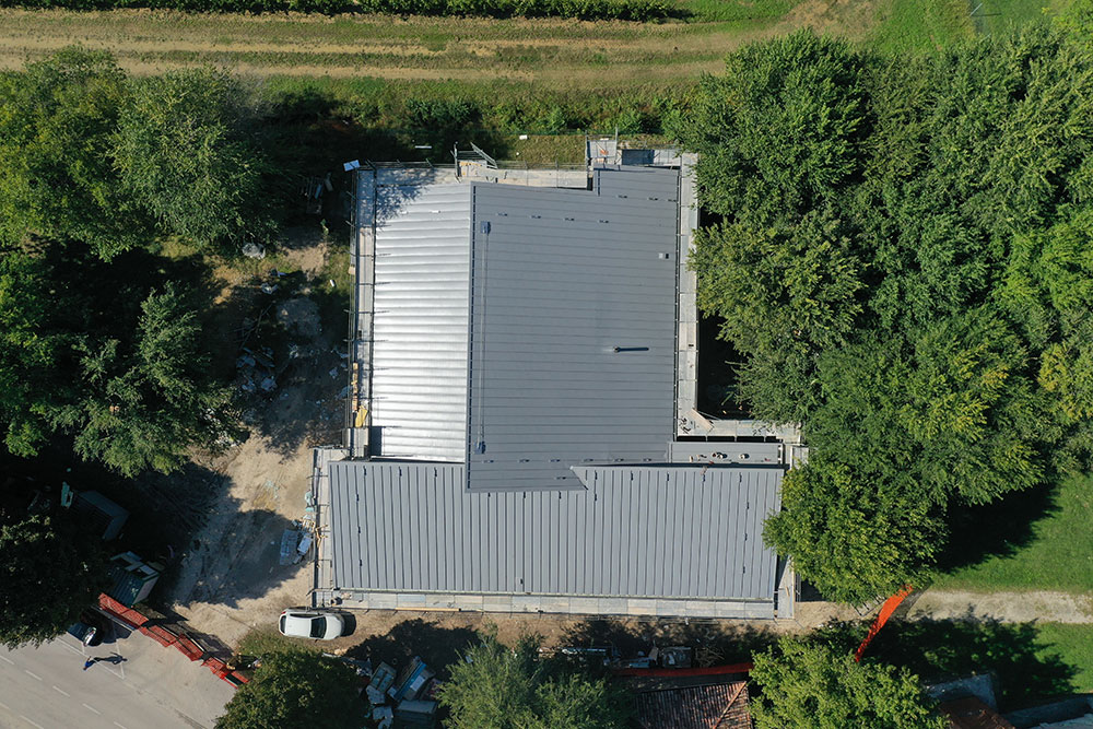 Immagine del cantiere dopo dei lavori Immagine del cantiere dopo dei lavori
