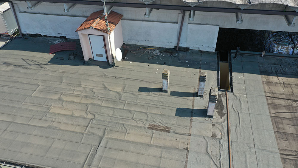 Immagine del cantiere prima dei lavori Immagine del cantiere prima dei lavori