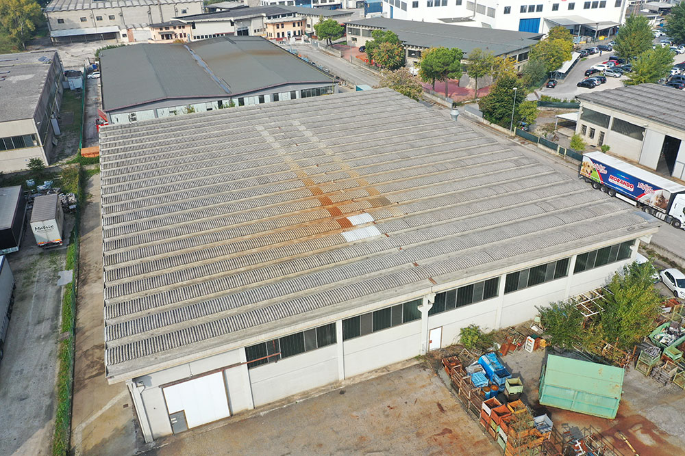 Immagine del cantiere prima dei lavori Immagine del cantiere prima dei lavori