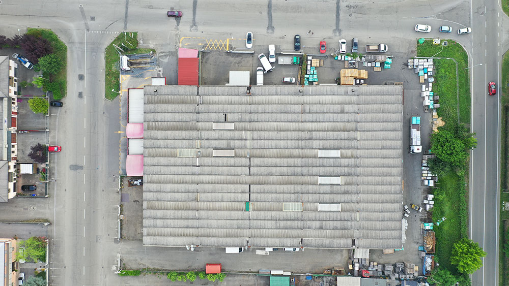 Immagine del cantiere prima dei lavori Immagine del cantiere prima dei lavori