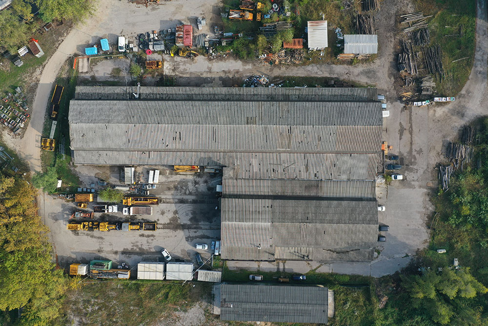 Immagine del cantiere prima dei lavori Immagine del cantiere prima dei lavori