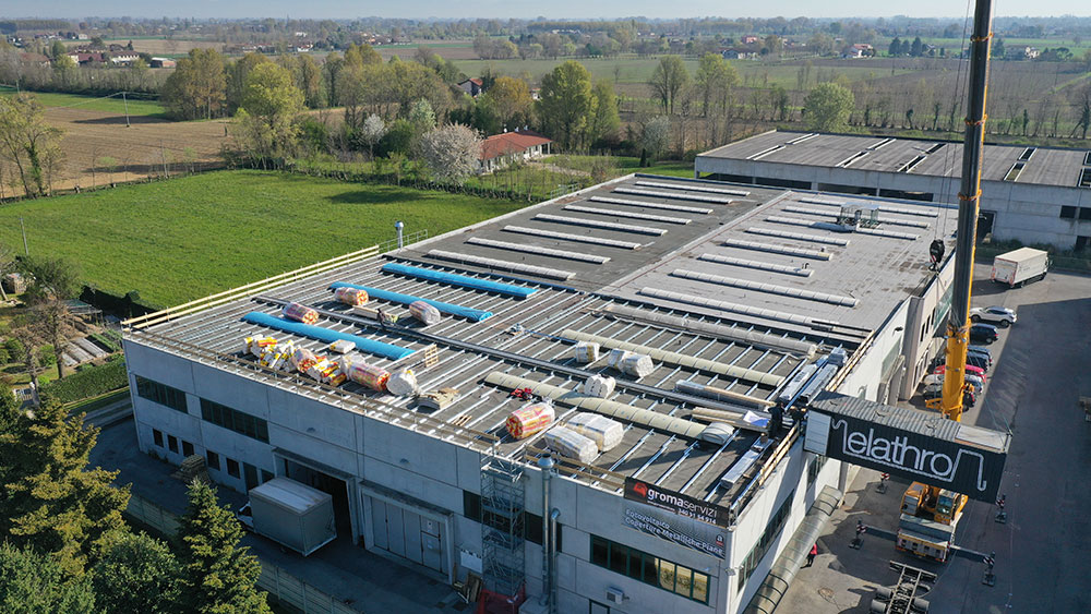 Immagine del cantiere durante dei lavori Immagine del cantiere durante dei lavori