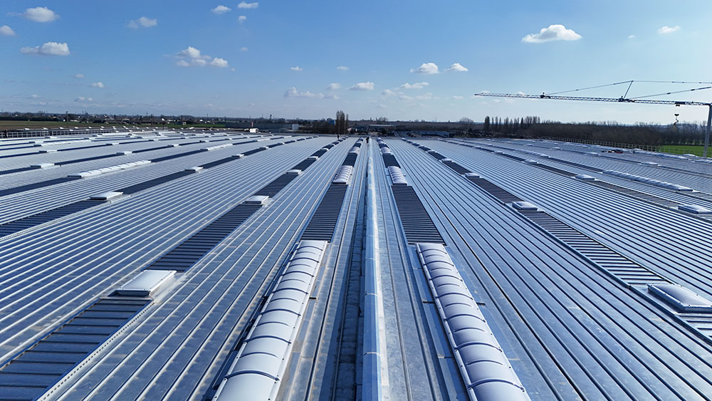 Immagine del cantiere dopo dei lavori Immagine del cantiere dopo dei lavori
