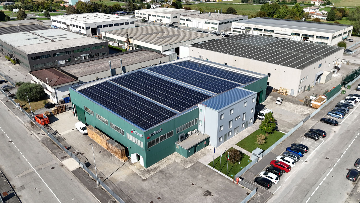 Immagine del cantiere dopo dei lavori