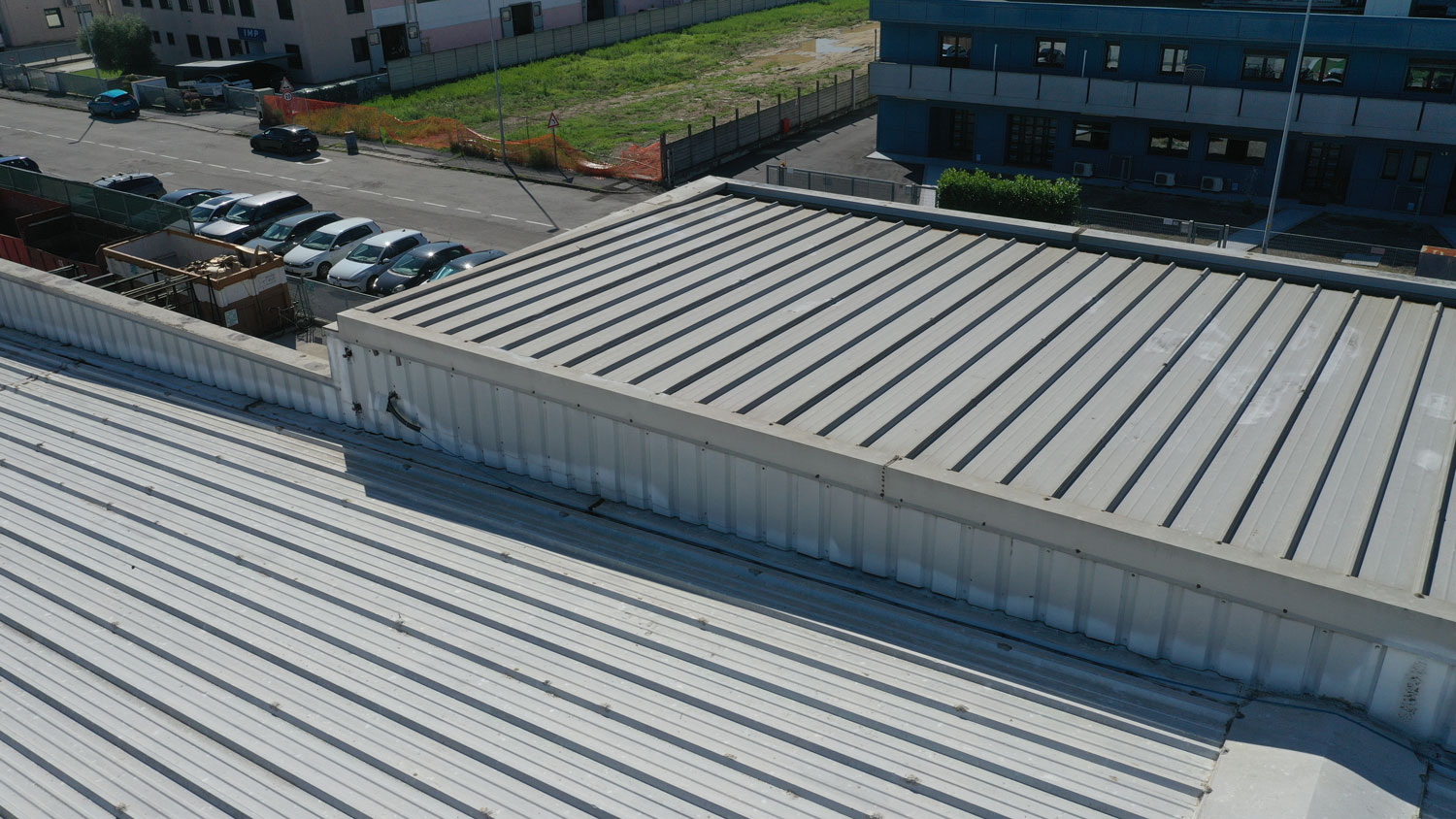 Immagine del cantiere prima dei lavori