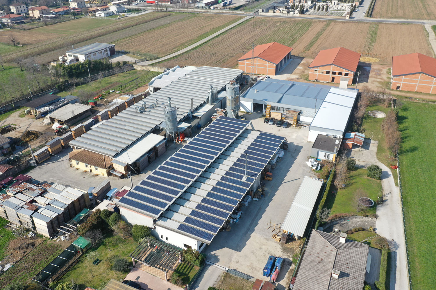 Immagine del cantiere dopo dei lavori