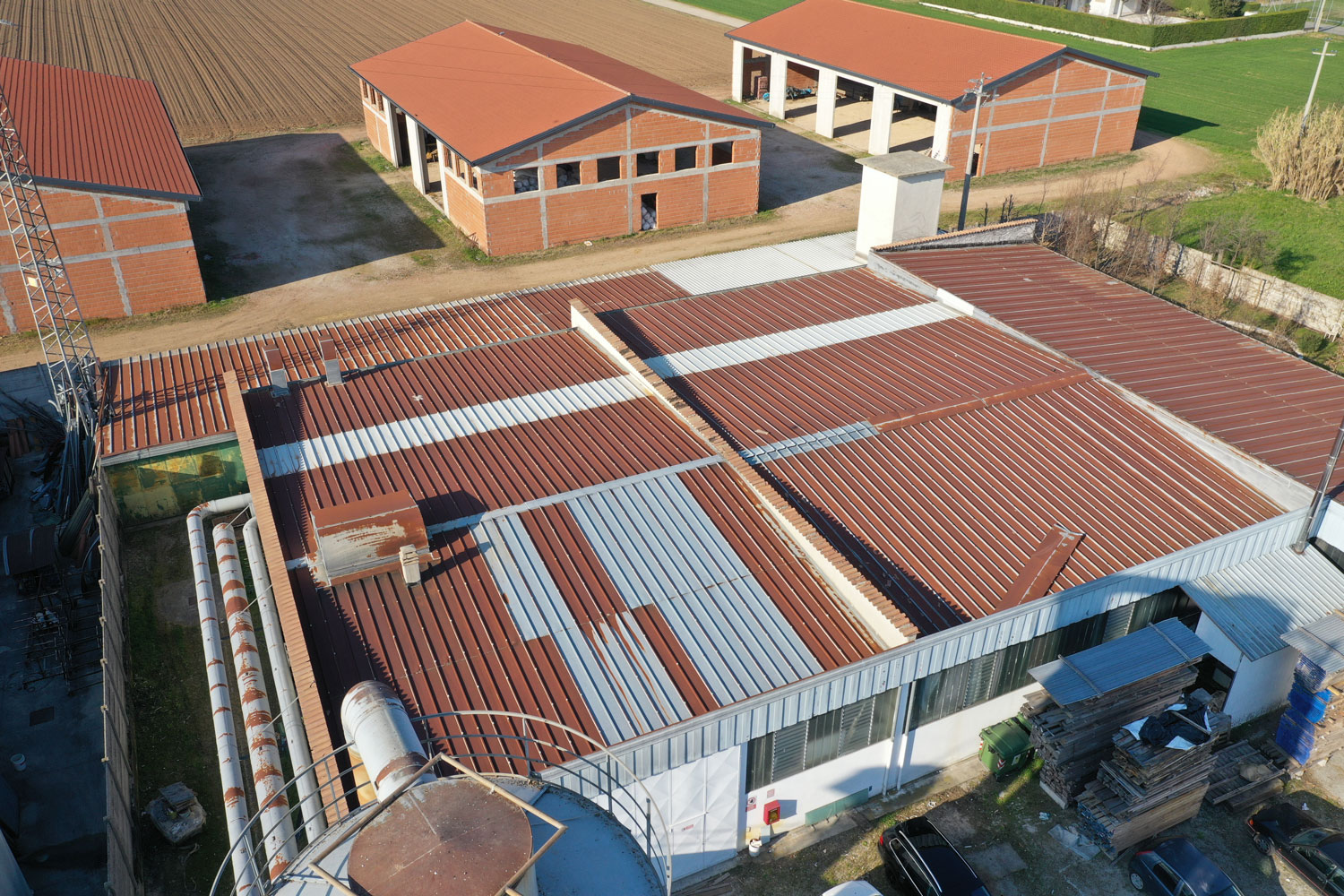 Immagine del cantiere prima dei lavori