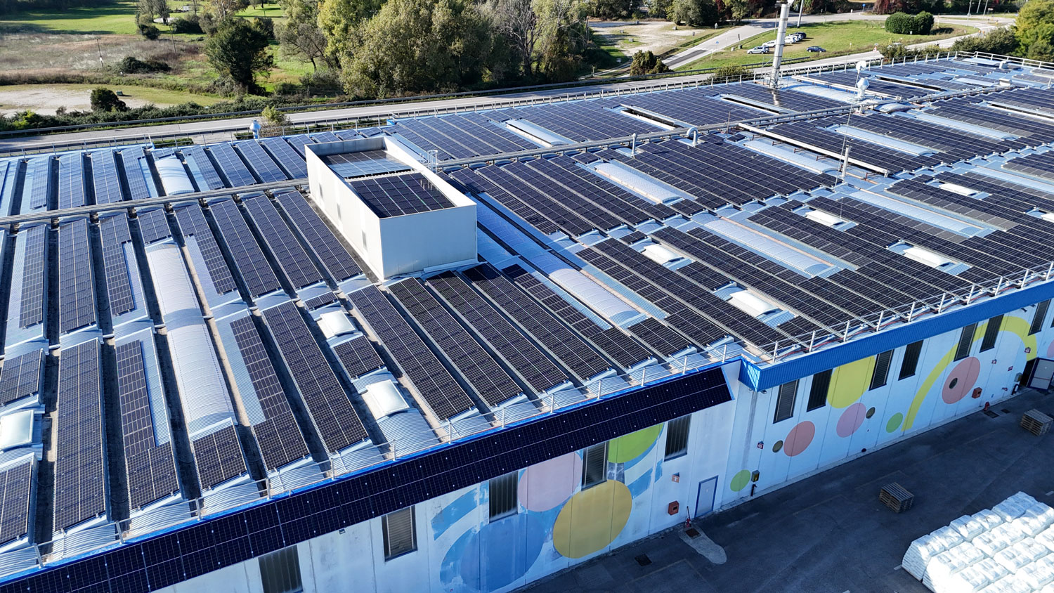 Immagine del cantiere dopo dei lavori