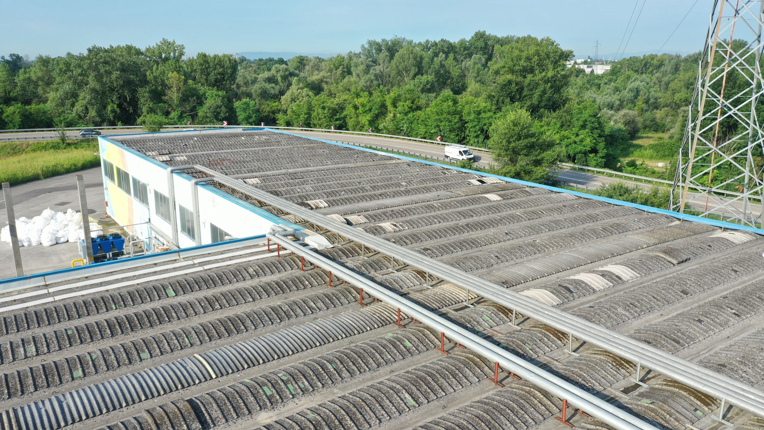 Immagine del cantiere prima dei lavori