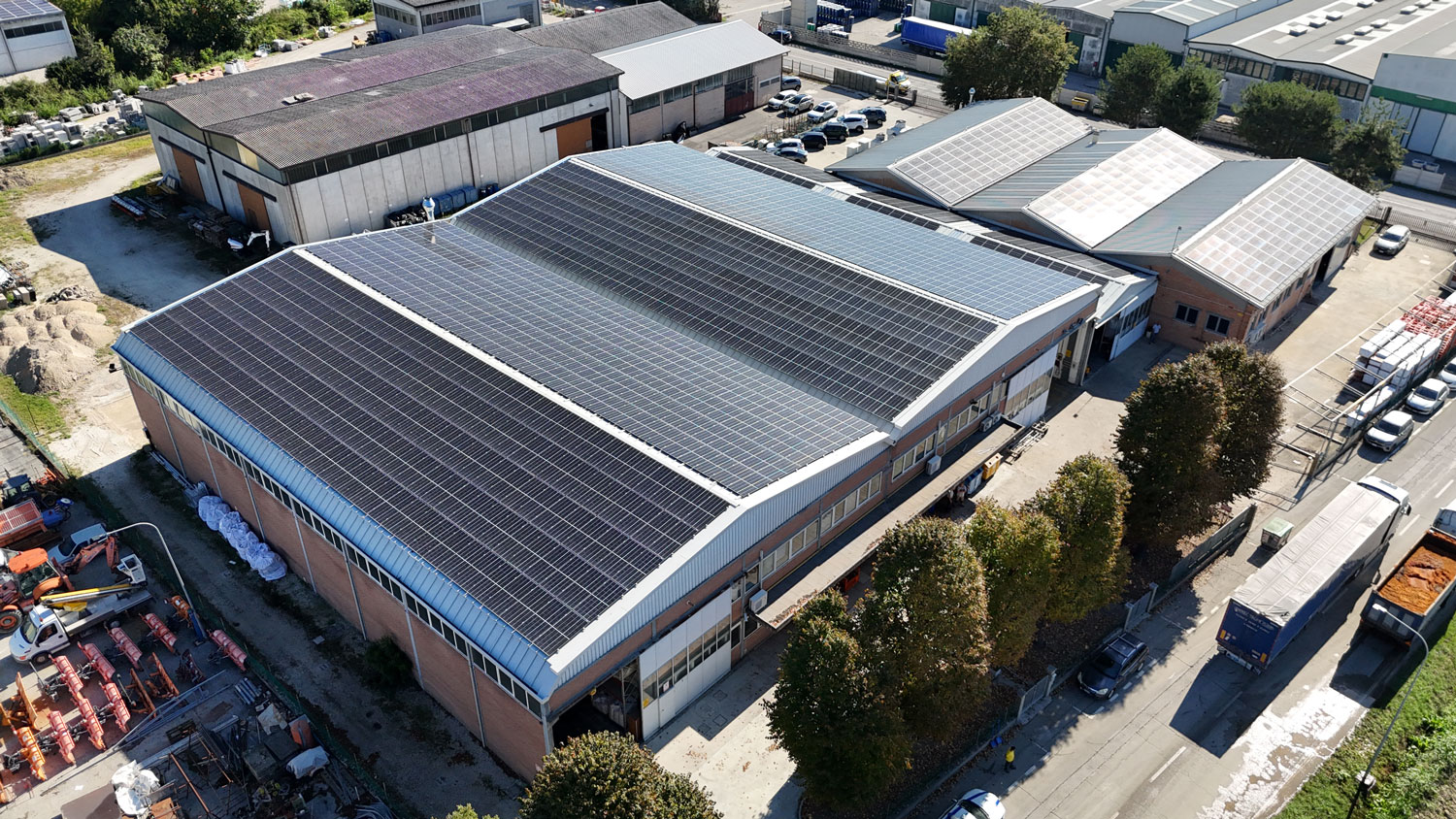 Immagine del cantiere dopo dei lavori